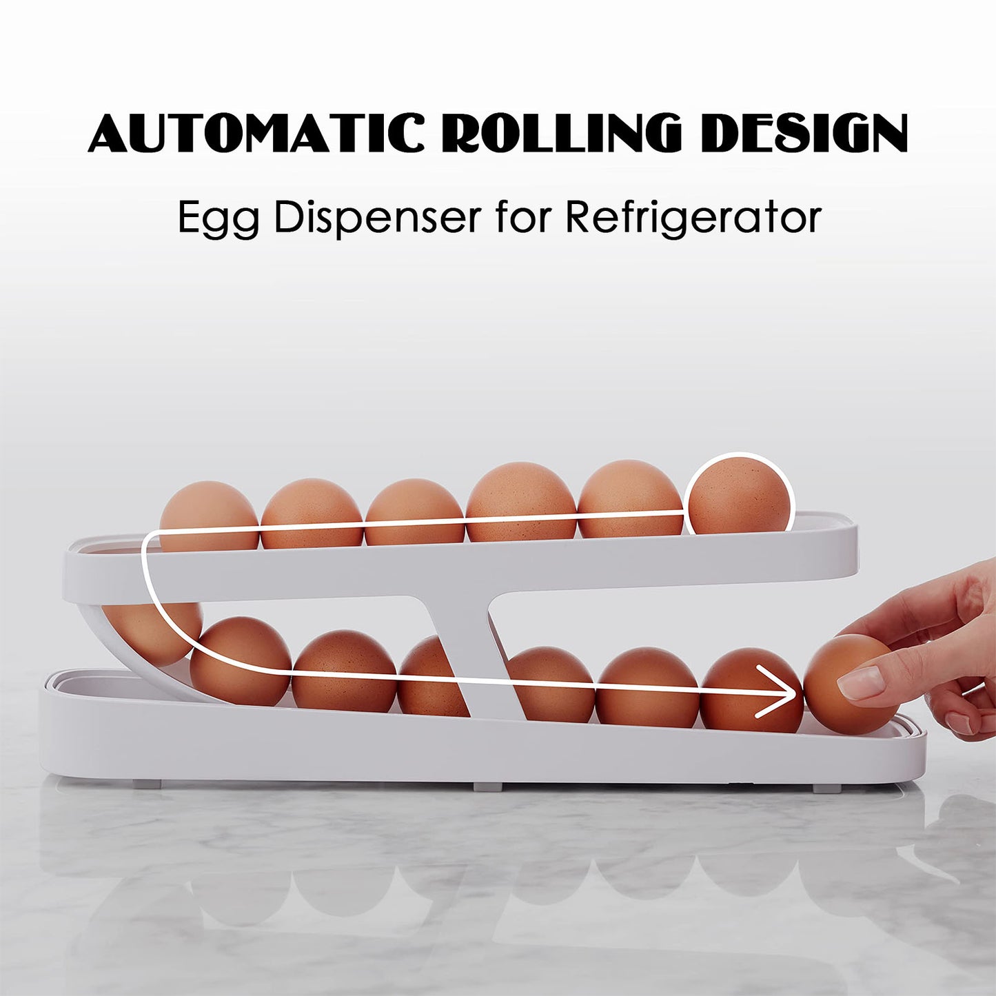 Space-Saving Egg Holder